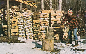 Winter fuel must be prepared a season in advance.